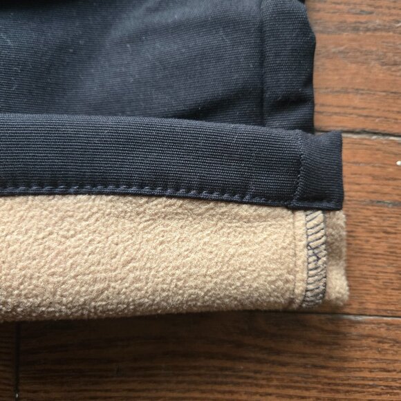 CAT Caterpillar Black canvas fleece lined work pants size 34X32 - Picture 4 of 7